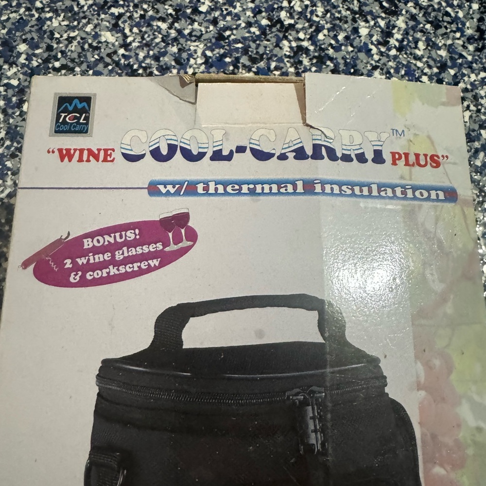 TCL Cool-Carry Plus Wine Cooler Bag - Black - Picture 3 of 6